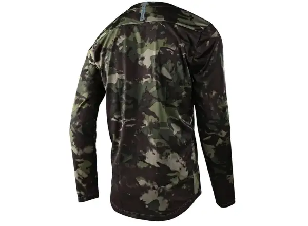 Troy Lee Designs Flowline pánský dres dlouhý rukáv Covert army green