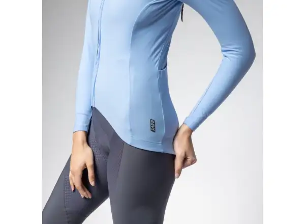 Alé R-EV1 Warm Race 2.0 dámský zateplený dres dlouhý rukáv Sky Blue