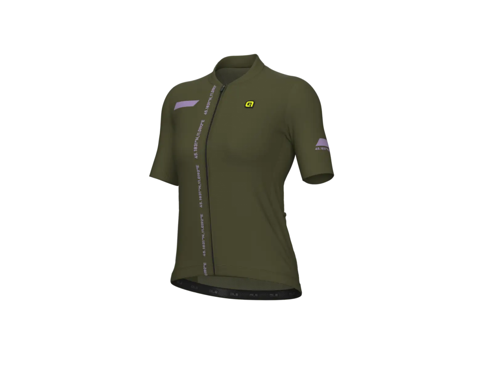 Alé PR-E Follow Me dámský cyklistický dres krátký rukáv Military Green