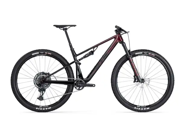 BMC Fourstroke LT ONE celoodpružené kolo Bordeaux Red/Black