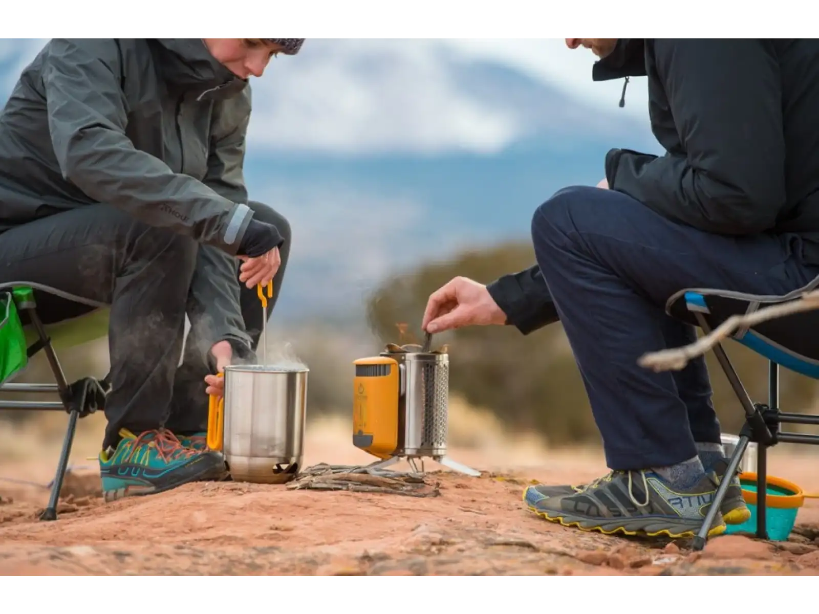 BioLite CampStove KettlePot Cook & Coffee Kit sada na přípravu kávy