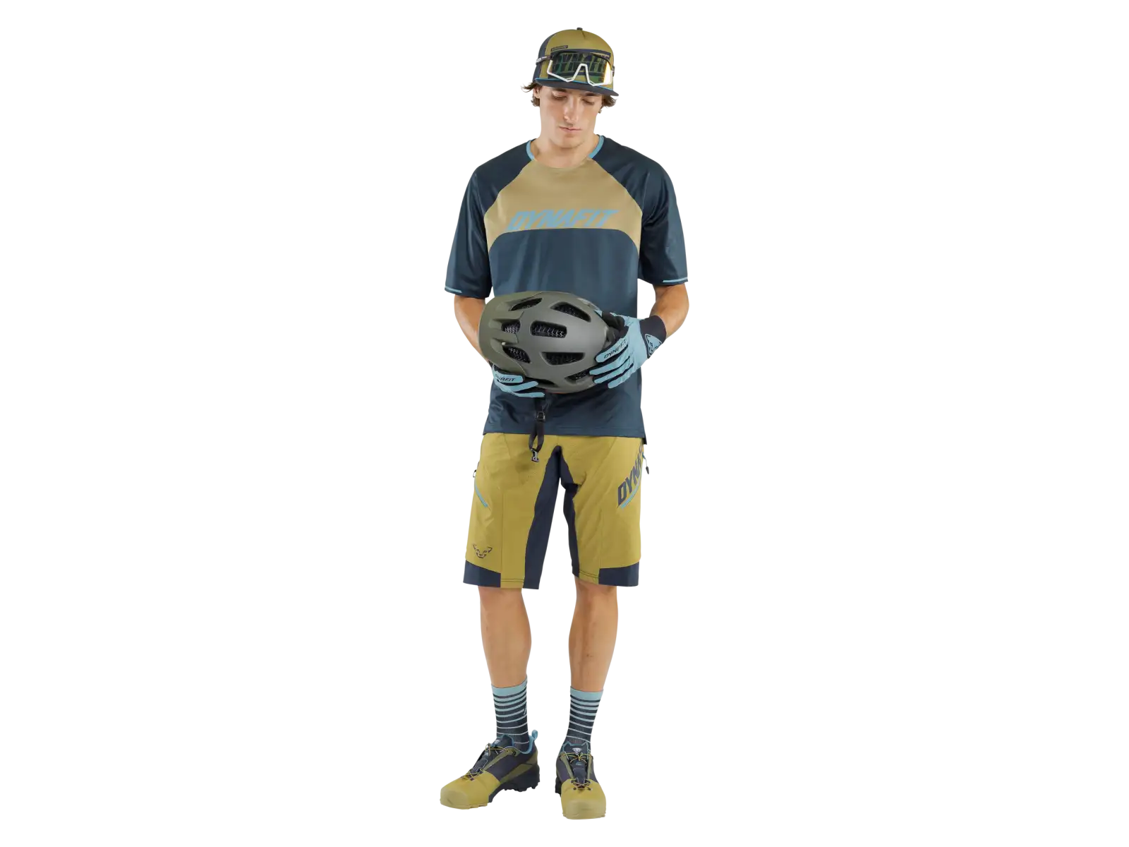Dynafit Ride cyklistické rukavice Storm Blue