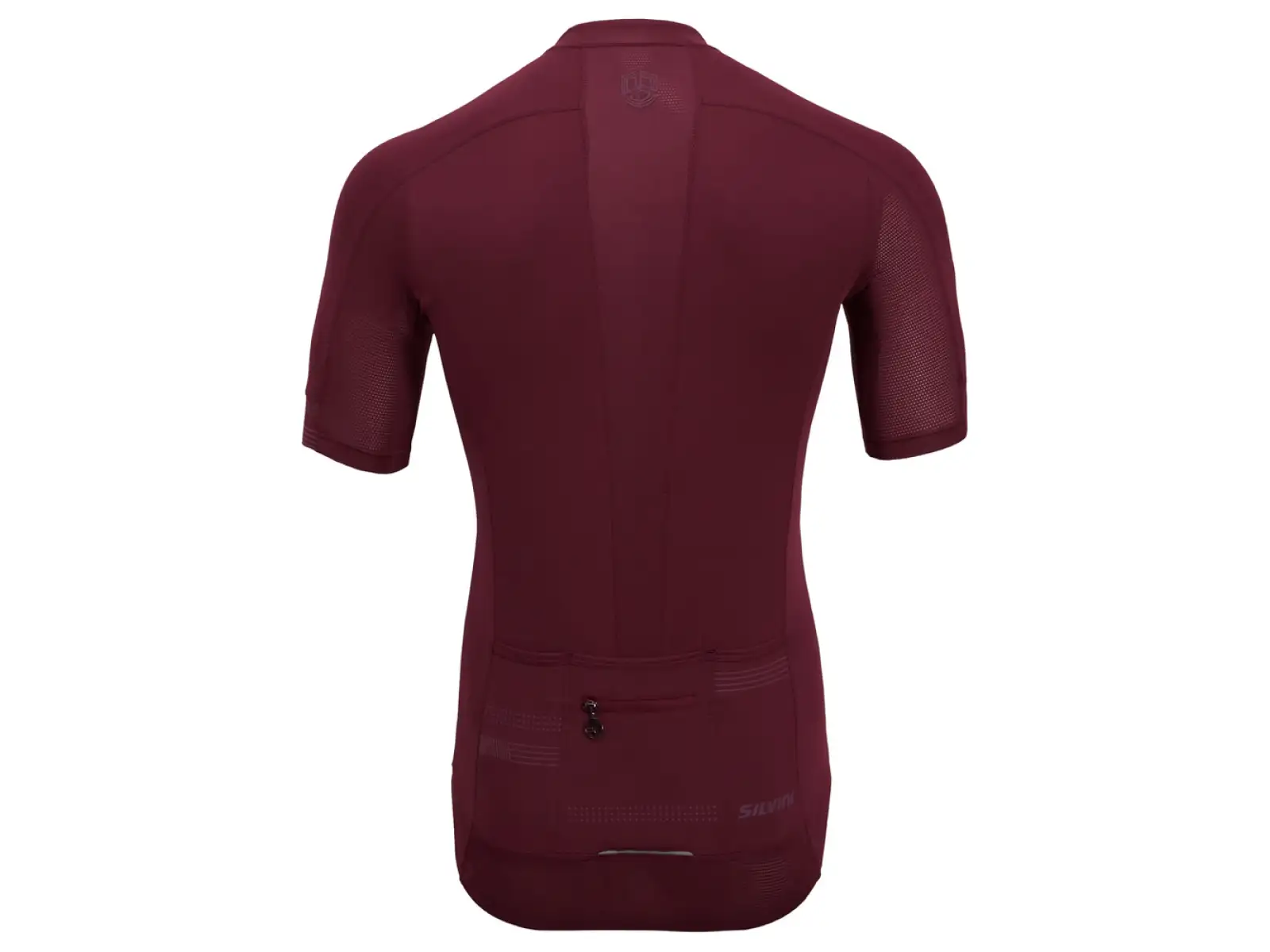 Silvini Ceno pánský dres krátký rukáv Plum