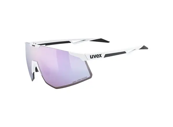 Uvex Pace Perform CV brýle White Matt/Mir. Lav