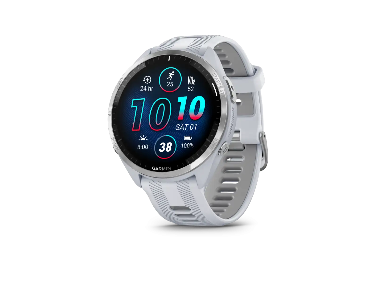 Garmin Forerunner 965 chytré hodinky Silver Titan/White