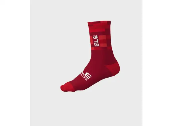 Alé Accessori Match cyklistické ponožky Red vel. M (38 - 40)