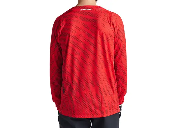 Troy Lee Designs Skyline Air SRAM pánský dres dlouhý rukáv Fiery Red