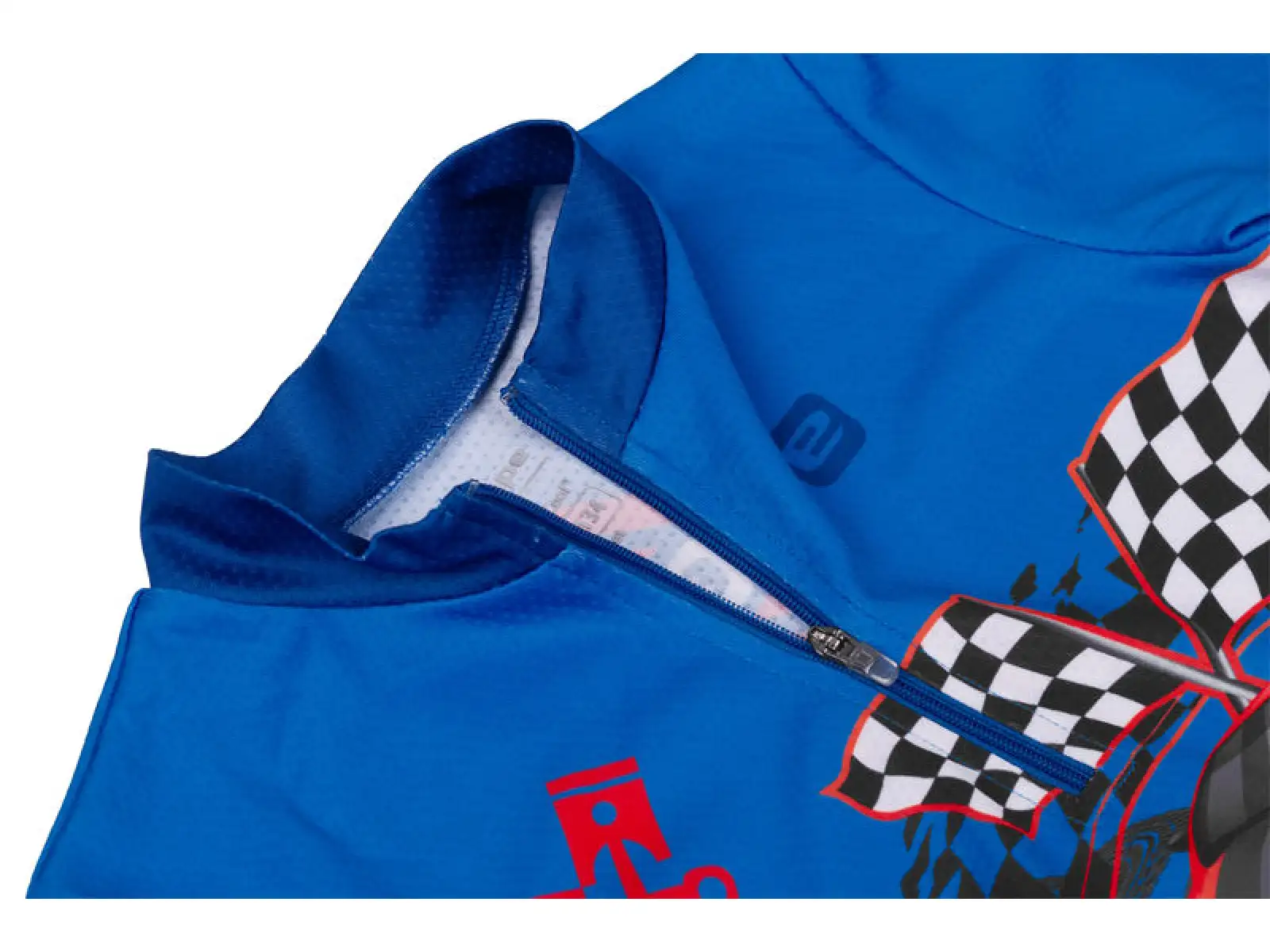 Etape Rio dětský dres krátký rukáv modrá