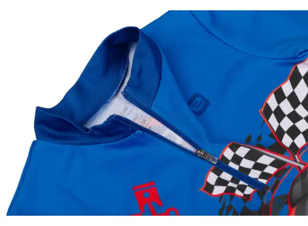 Etape Rio dětský dres krátký rukáv modrá