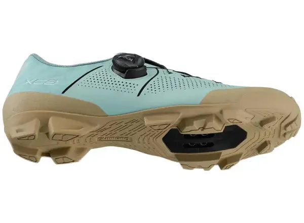 Shimano SH-XC302 dámské MTB tretry světle modrá