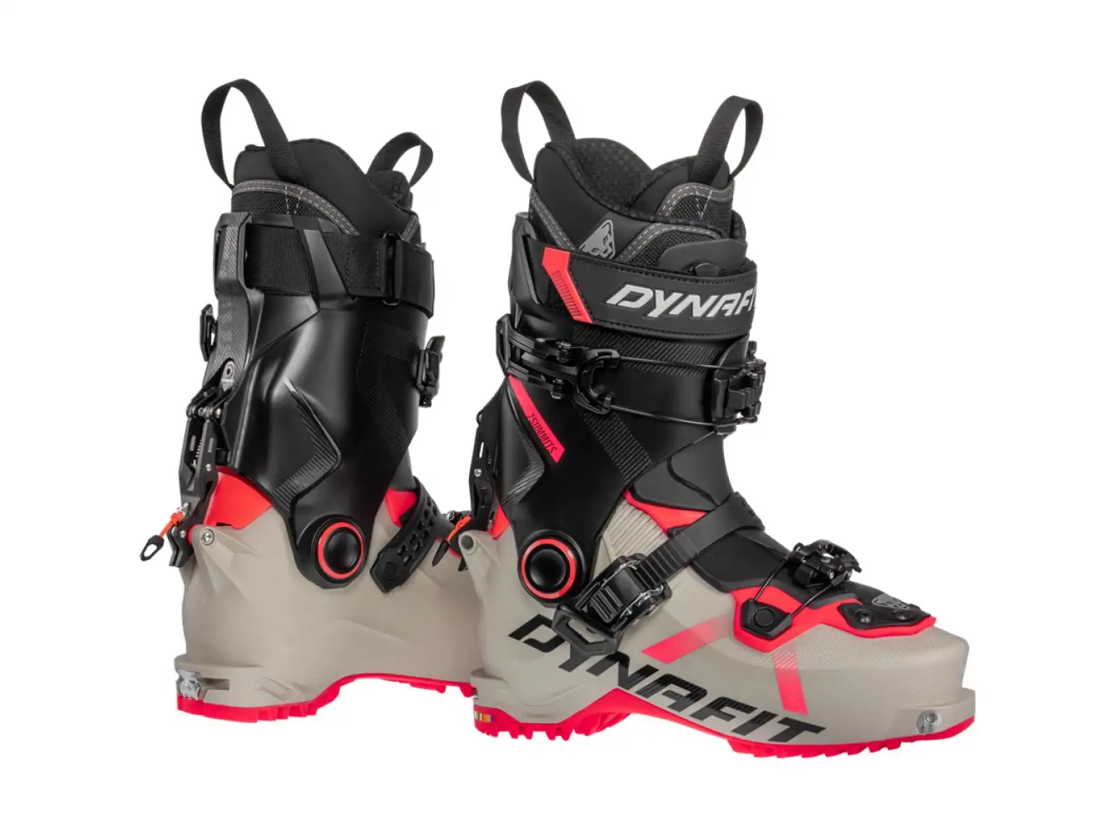 Dynafit Seven Summits dámské skialpové boty Fluo Coral/Overcast