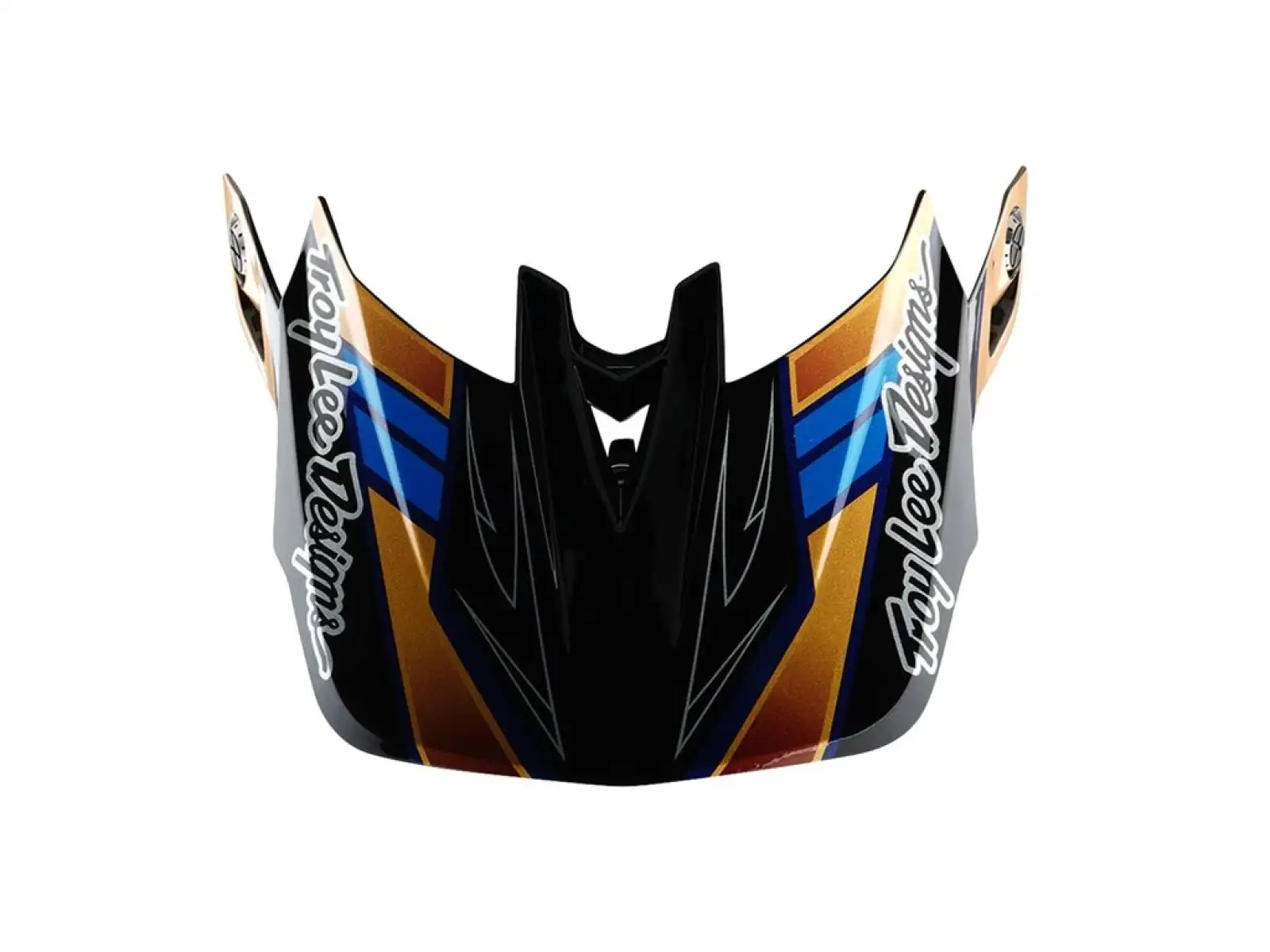 Troy Lee Designs D4 Composite integrální přilba Royalty Black/Gold