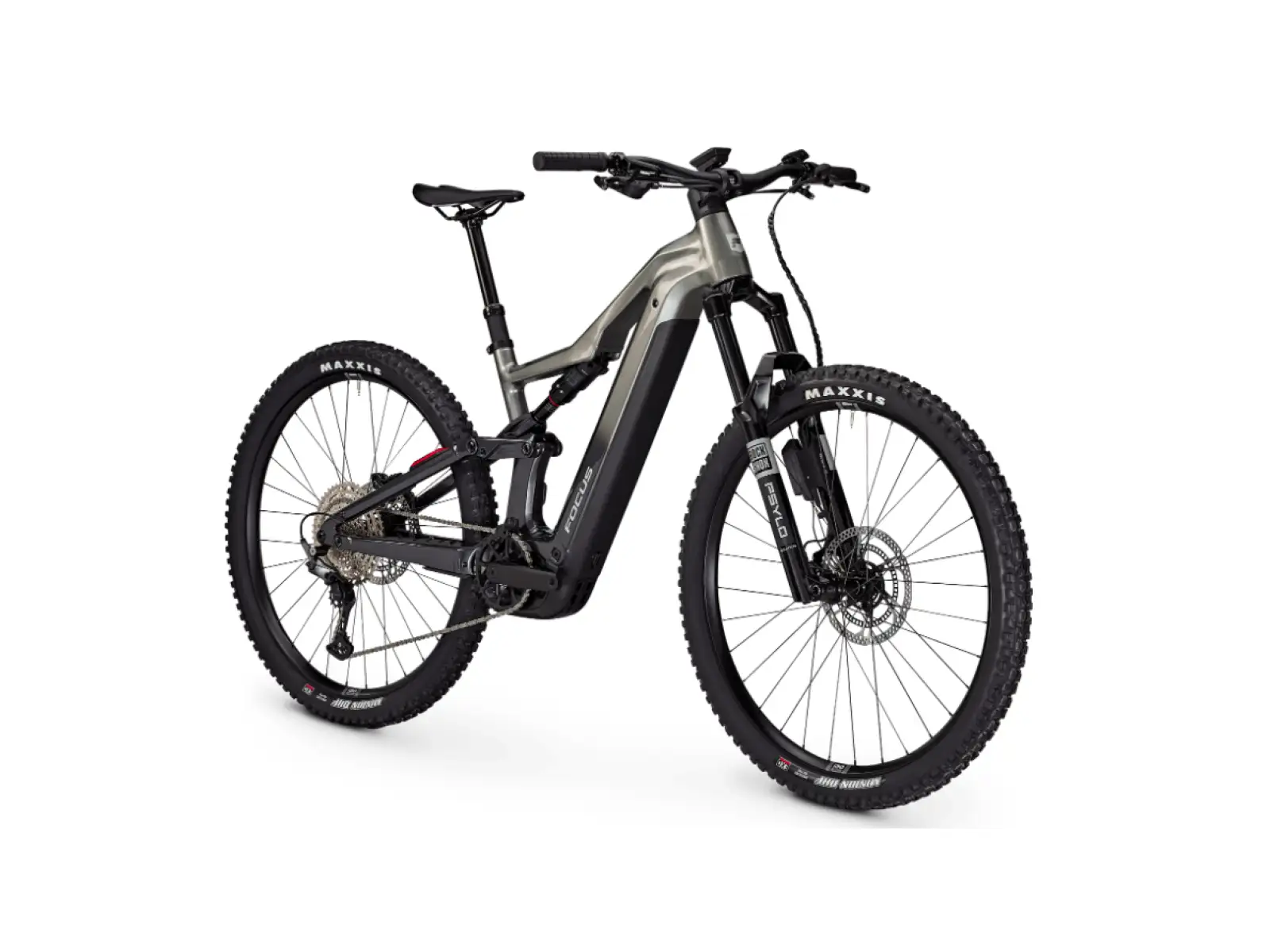 Focus Thron2 6.8 ABS celoodpružené elektrokolo 600 Wh Steelgrey / Diamondblack