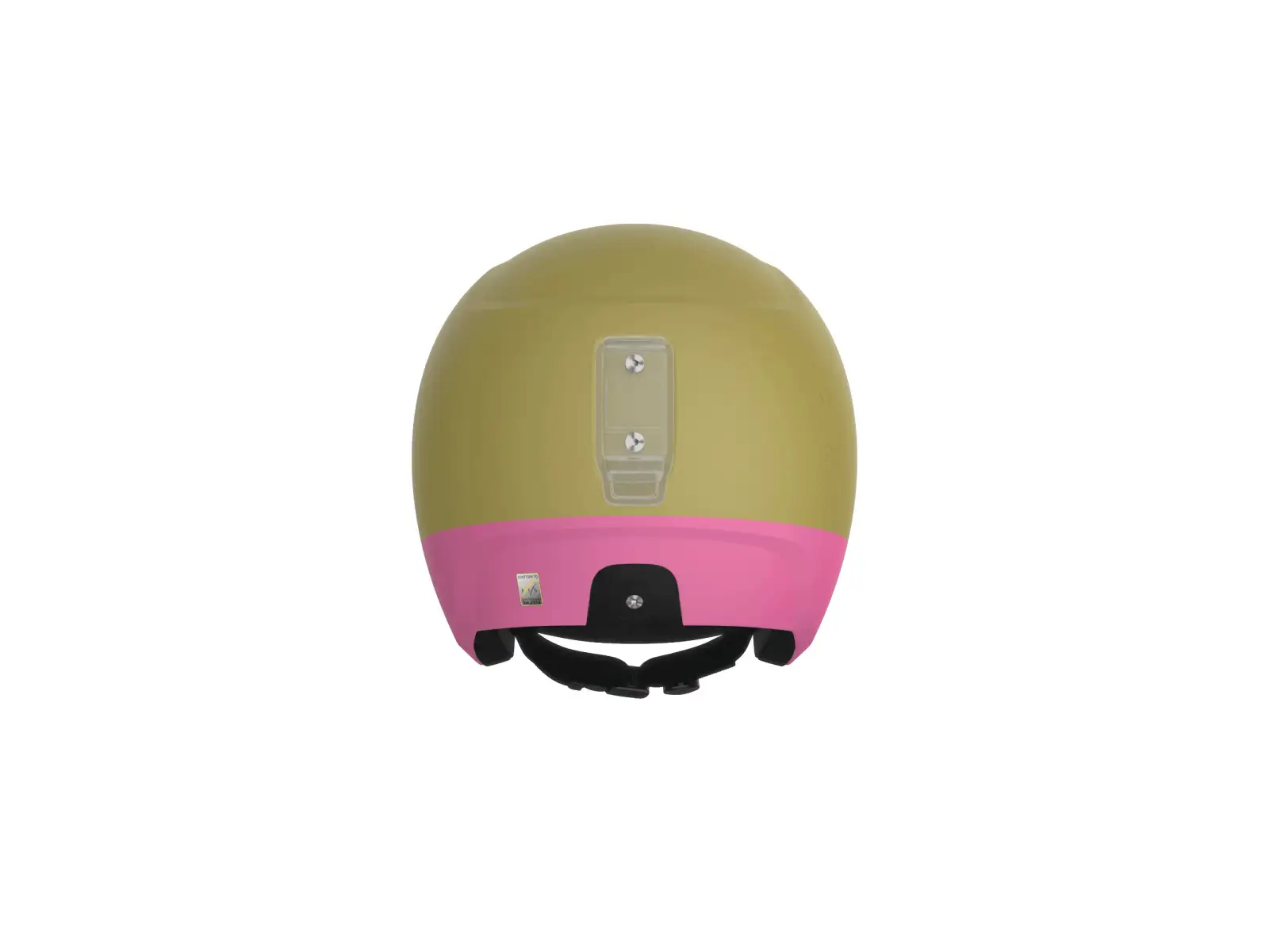 POC Skull Dura Jr lyžařská přilba Olivine Green Matt/Thulite Pink Matt
