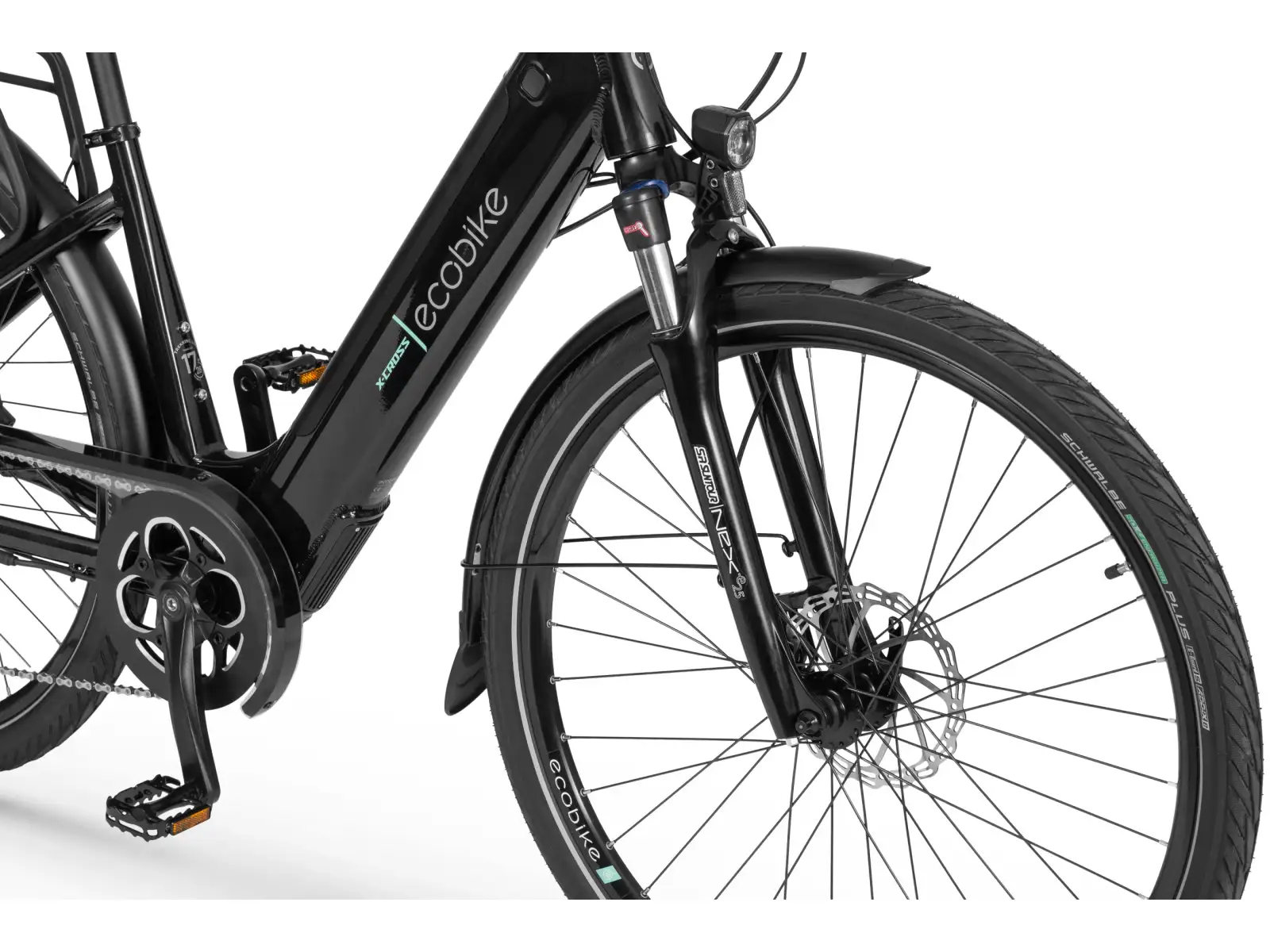 Ecobike X-Cross 630 Wh Black trekové elektrokolo