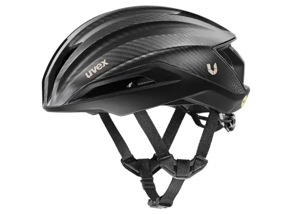 Uvex Ultimate Surge Carbon Mips silniční přilba All Black Matt