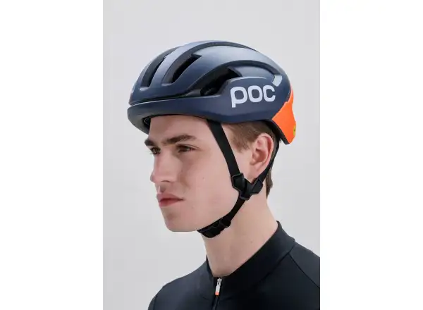 POC Omne Air MIPS silniční přilba Apatite Navy Matt/Fluorescent Orange Matt