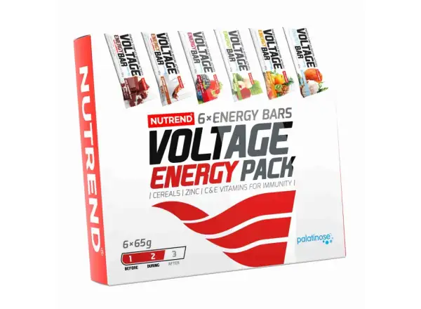 Nutrend Voltage dárkové balení tyčinek 6 x 65g