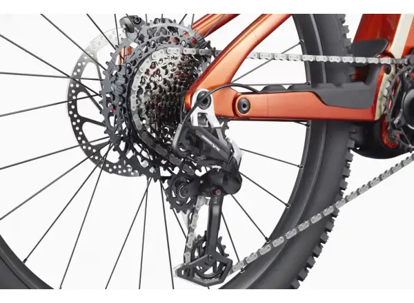 Cannondale Moterra Carbon LT 1 celoodpružené elektrokolo Fire Orange (FOR)