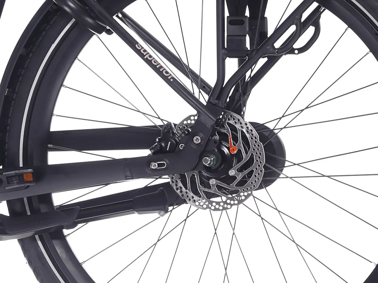 Superior eWAY 5.9 městskí elektrokolo Matte Black
