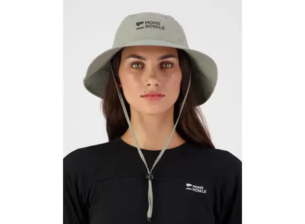 Mons Royale Velocity Bucket Hat turistický klobouk zelený