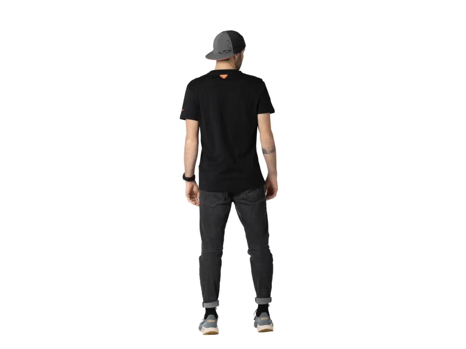 Dynafit Blacklight Cotton pánské triko krátký rukáv Black Out