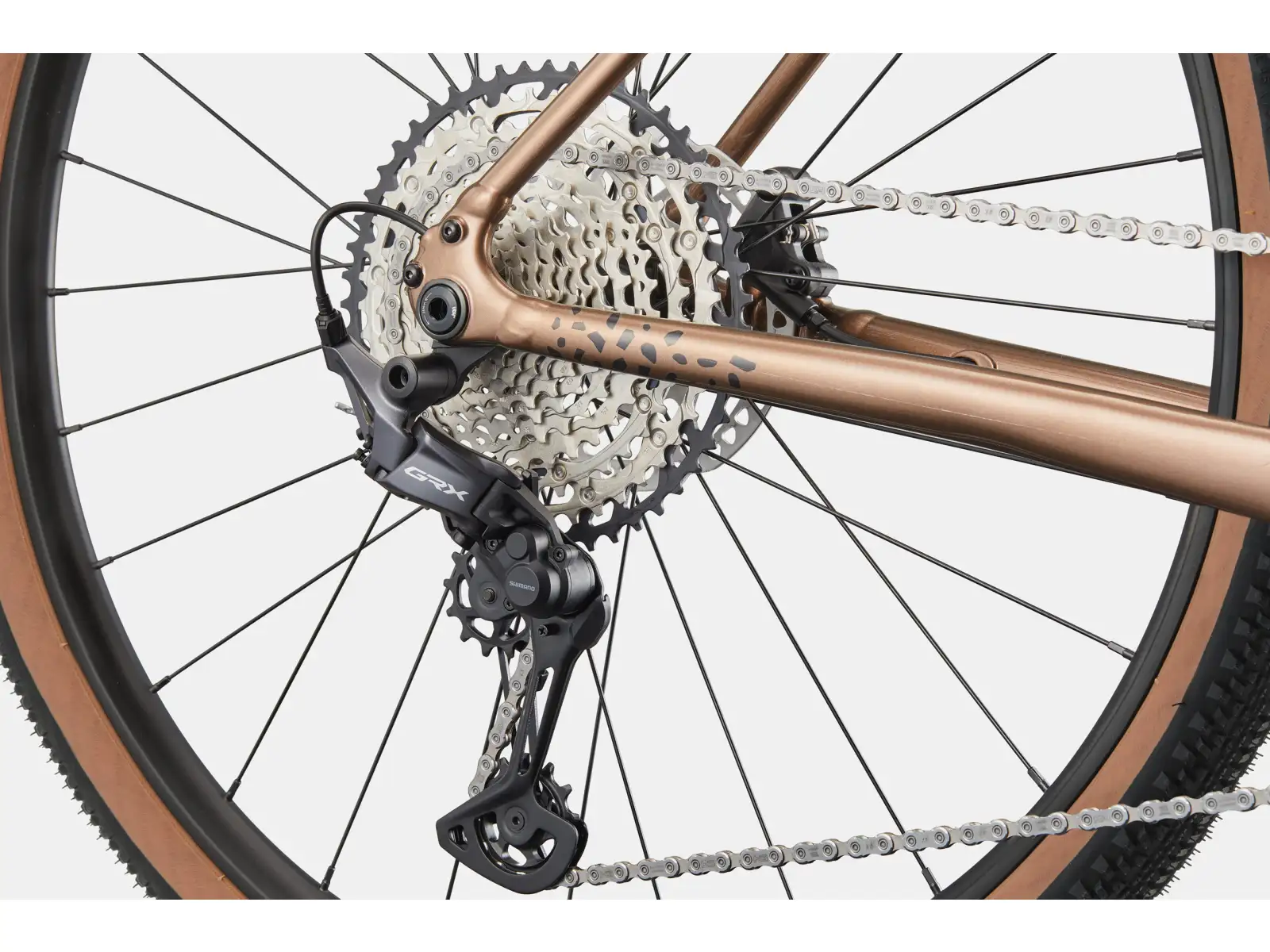 Cannondale Topstone CAAD 1 GRX 1X gravel kolo Platinum Bronze