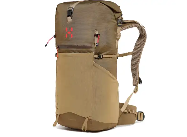 Haglöfs Magma Rolltop 40 WR batoh Teak Brown/Oak Brown 40l