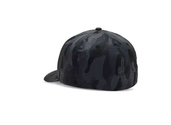 Fox Head Camo Tech Flexfit pánská kšiltovka Black Camouflage