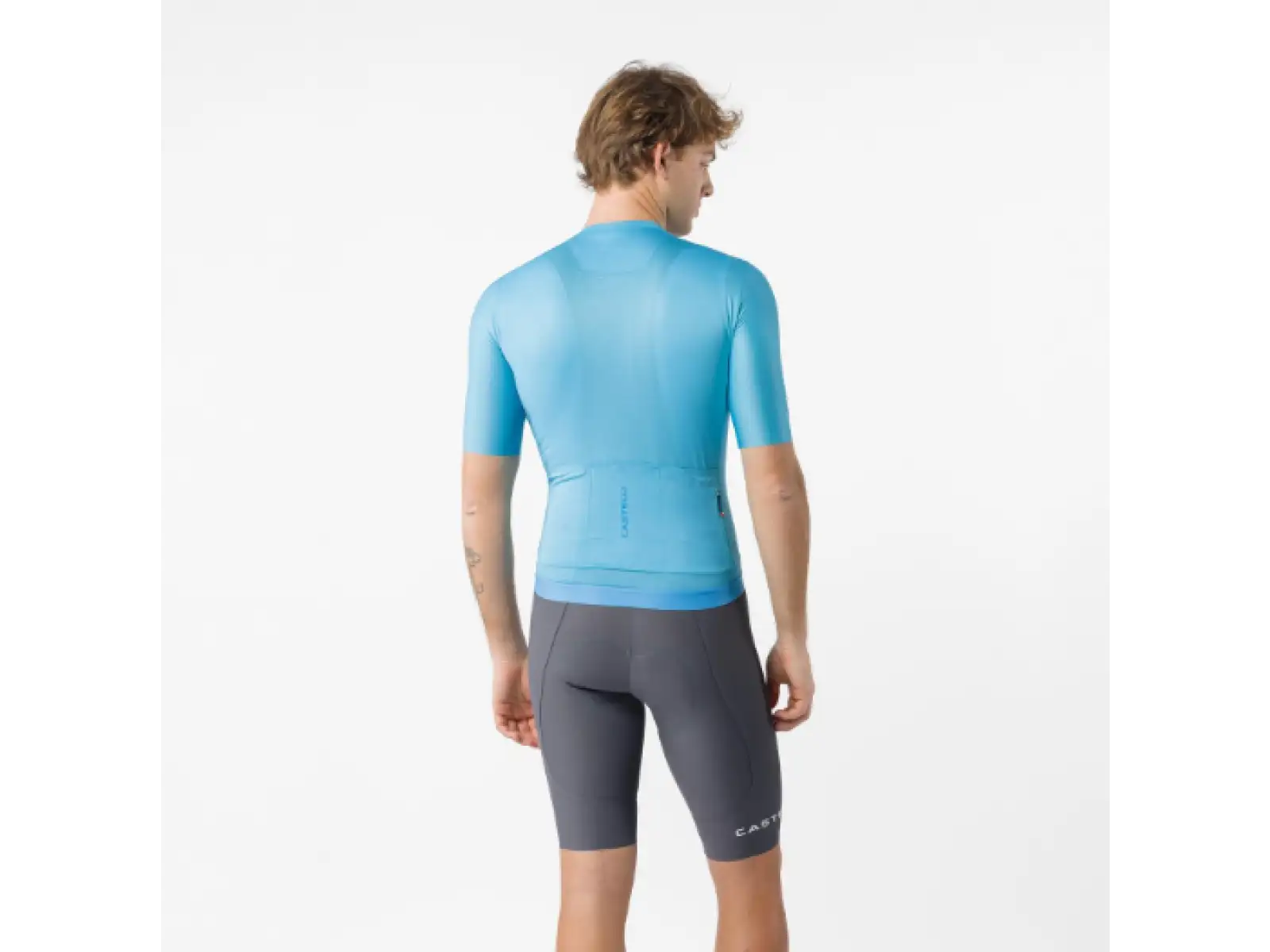 Castelli Espresso 2 pánské kraťasy s vložkou a laclem Smoky Gray