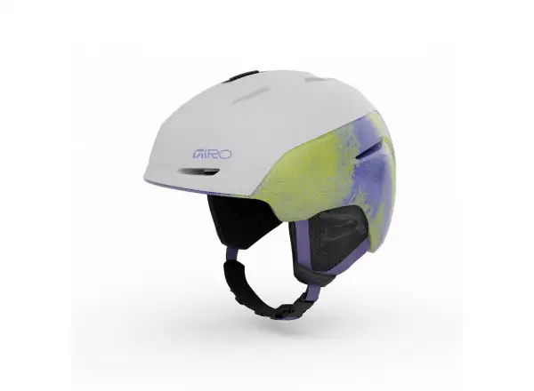 Giro Neo Jr. lyžařská přilba Mat White/Flo Green