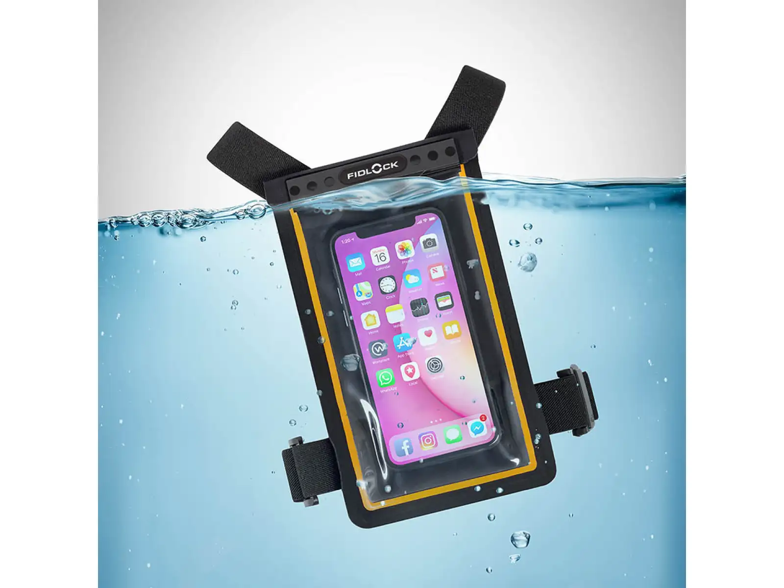 Fidlock Hermetic náprsní pouzdro na mobilní telefon