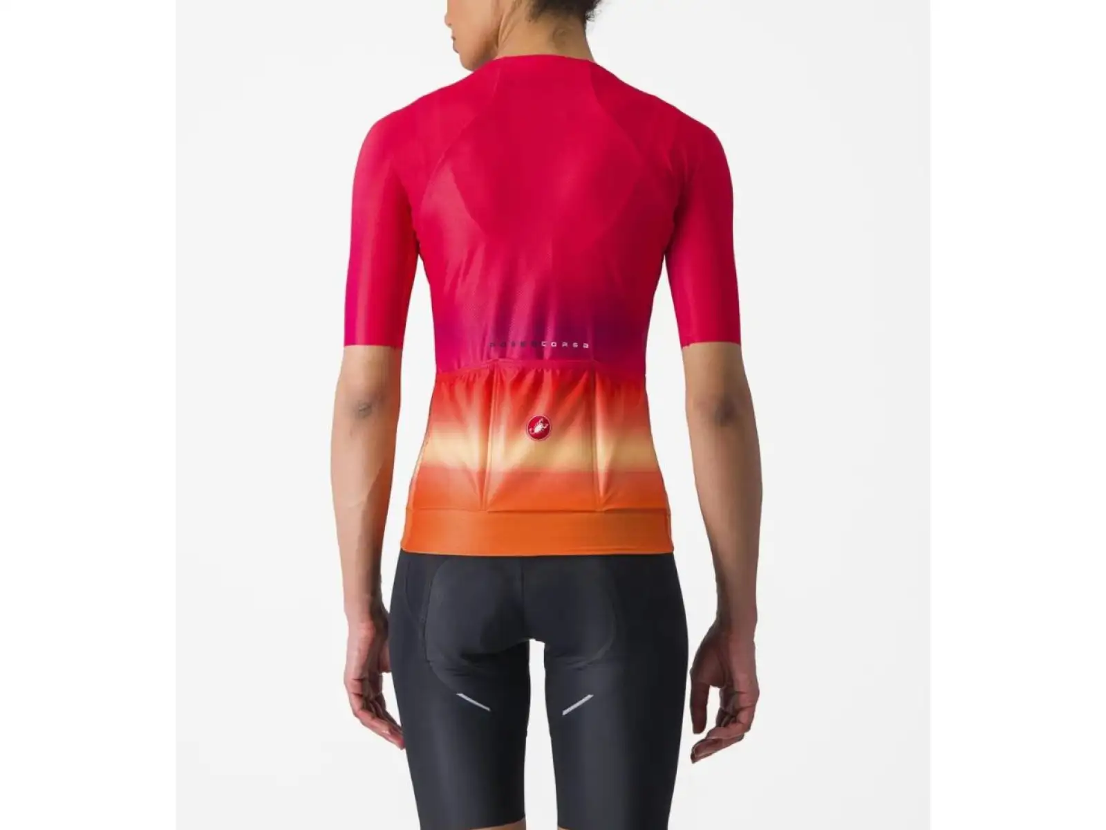 Castelli Climbers 4.0 dámský dres krátký rukáv Hibiscus