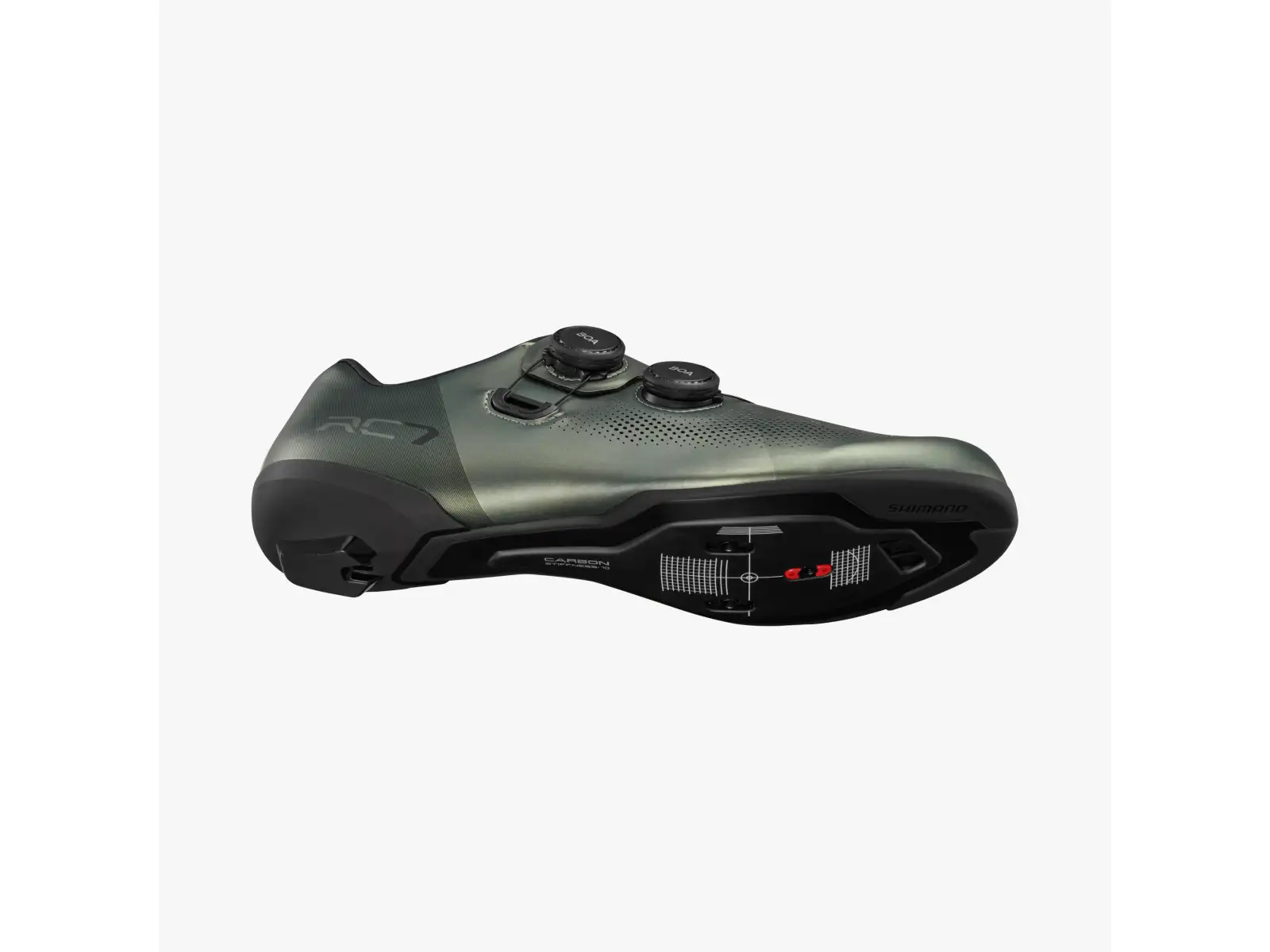 Shimano SH-RC703 pánské silniční tretry zelená