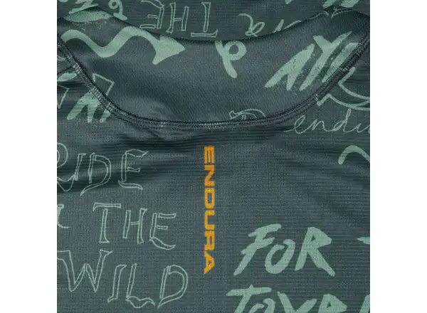 Endura Singletrack pánský dres dlouhý rukáv Carbon Grey