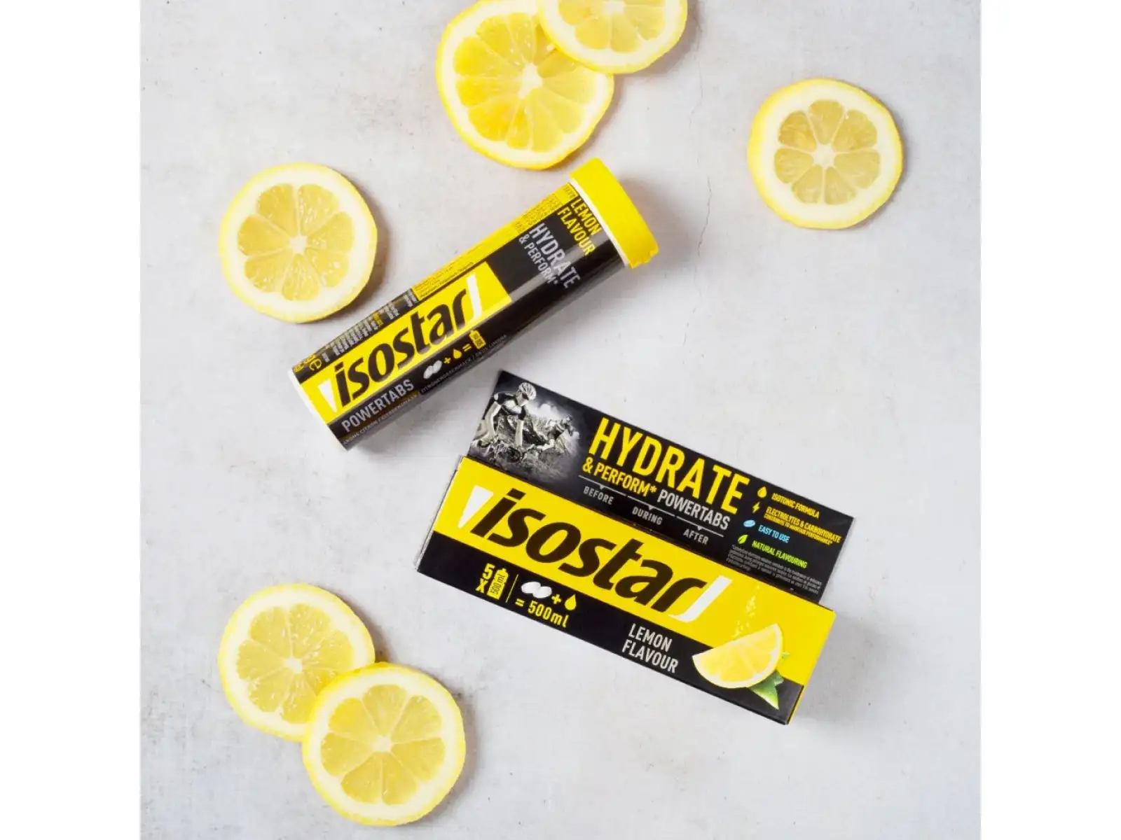Isostar Powertabs 10 tablet 120 g citron