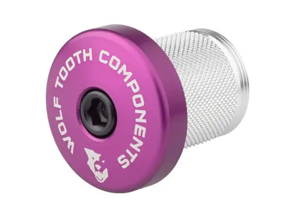 Wolf Tooth COMPRESSION PLUG ježek do karbonového sloupku 1 1/8" fialová
