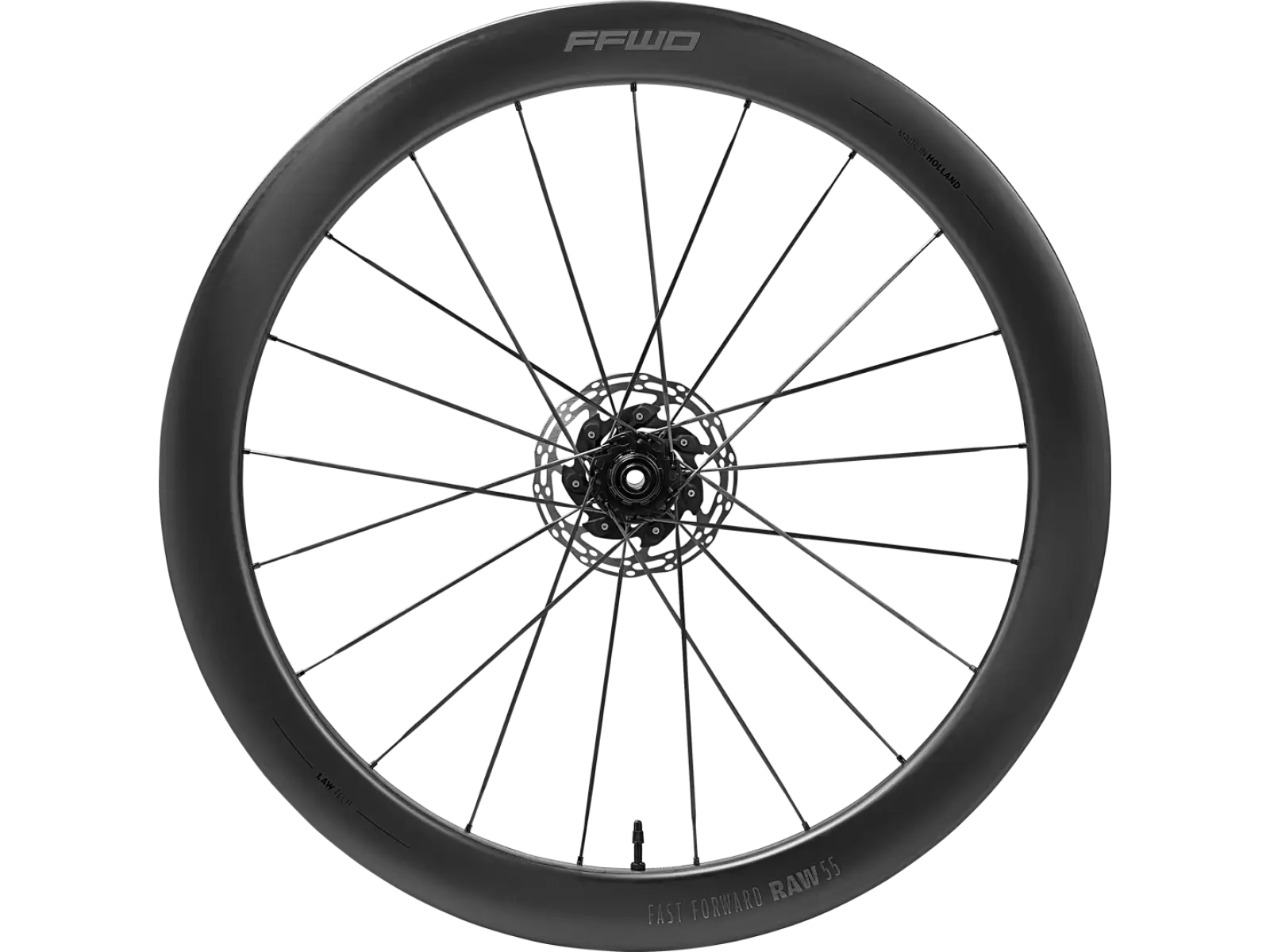 FFWD RAW CS 55 silniční vypletená kola Matt Black