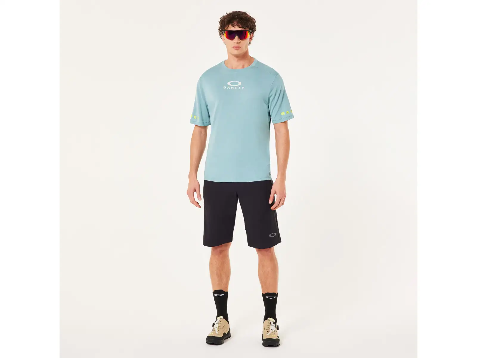 Oakley Seeker Flow pánský dres krátký rukáv Pacific
