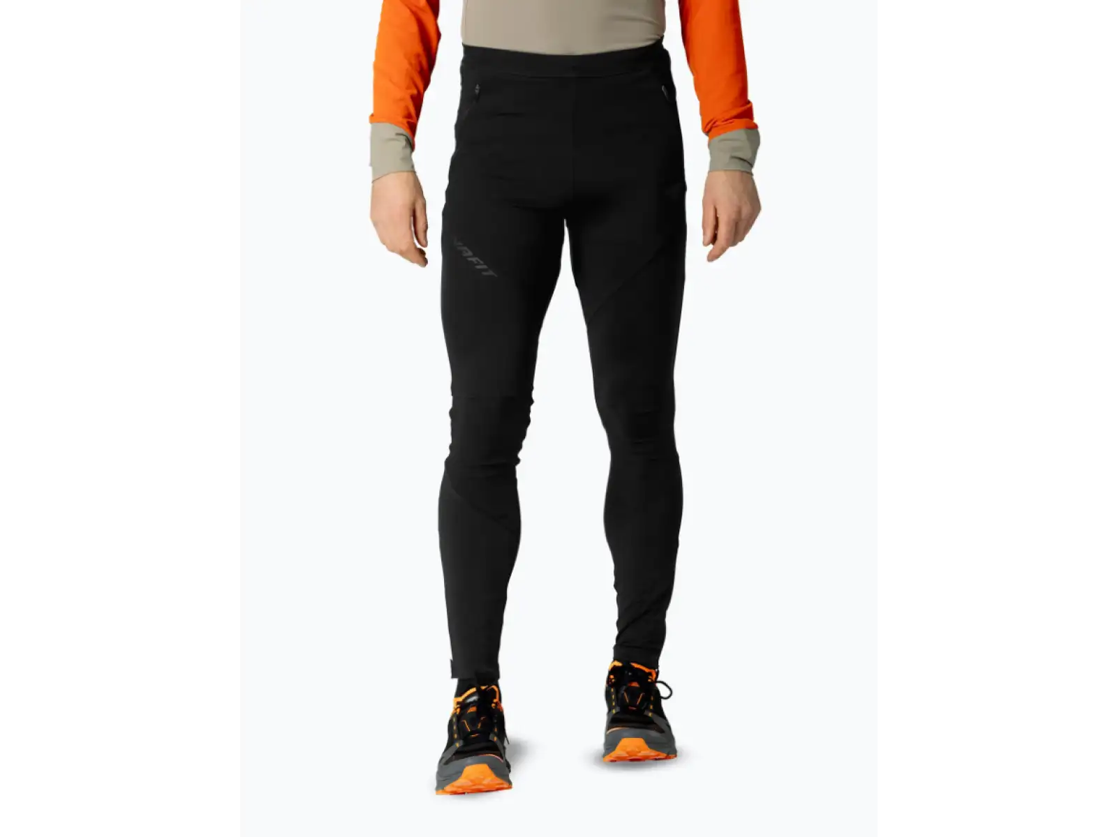 Dynafit Alpine Softshell Hybrid pánské běžecké kalhoty Black Out