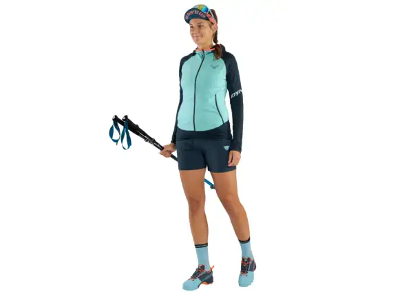 Dynafit Transalper Light Polartec W dámská mikina Blueberry Marine Blue