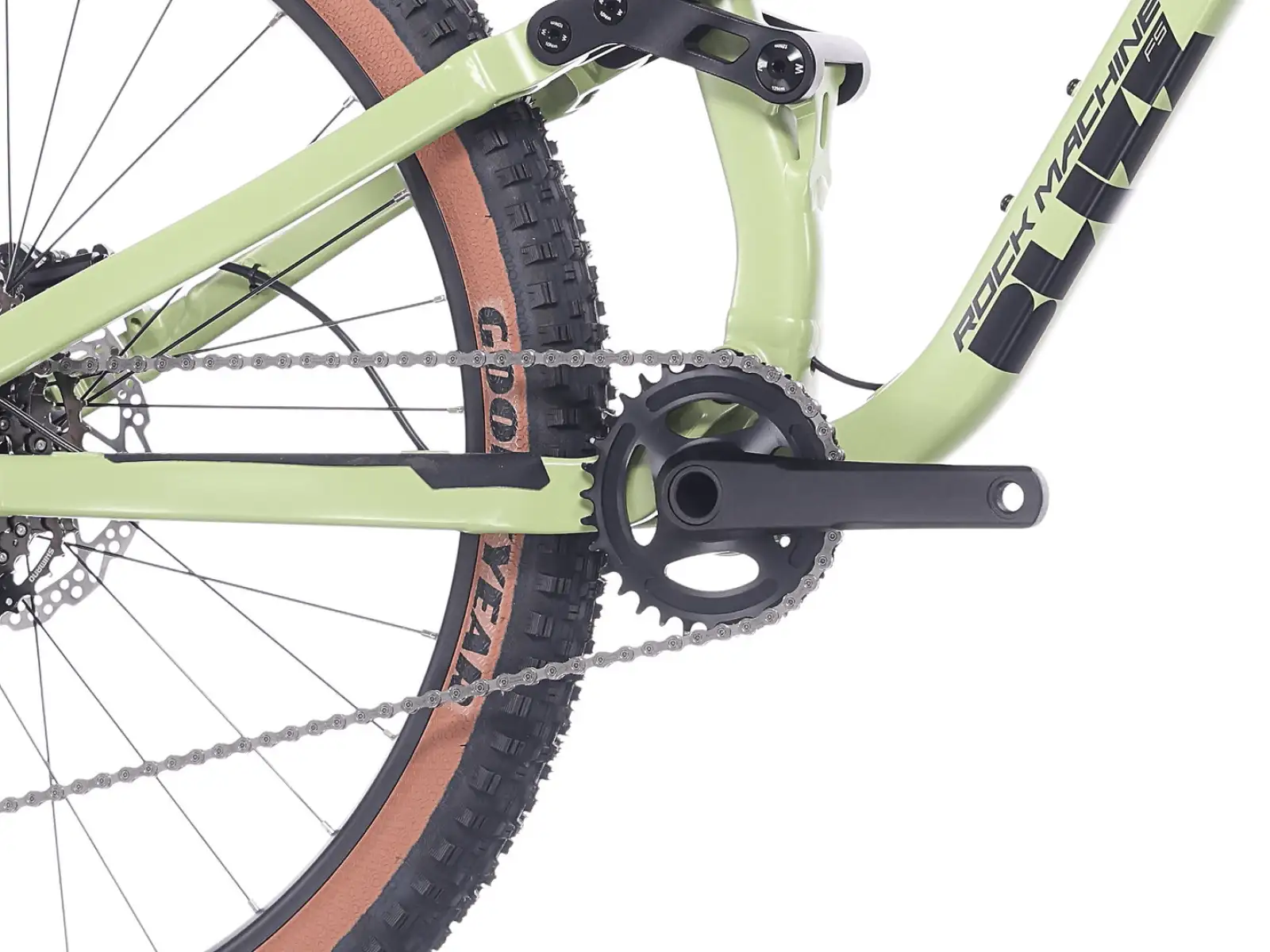 Rock Machine Blizz FS 50-27 horské kolo Matte Jade Green