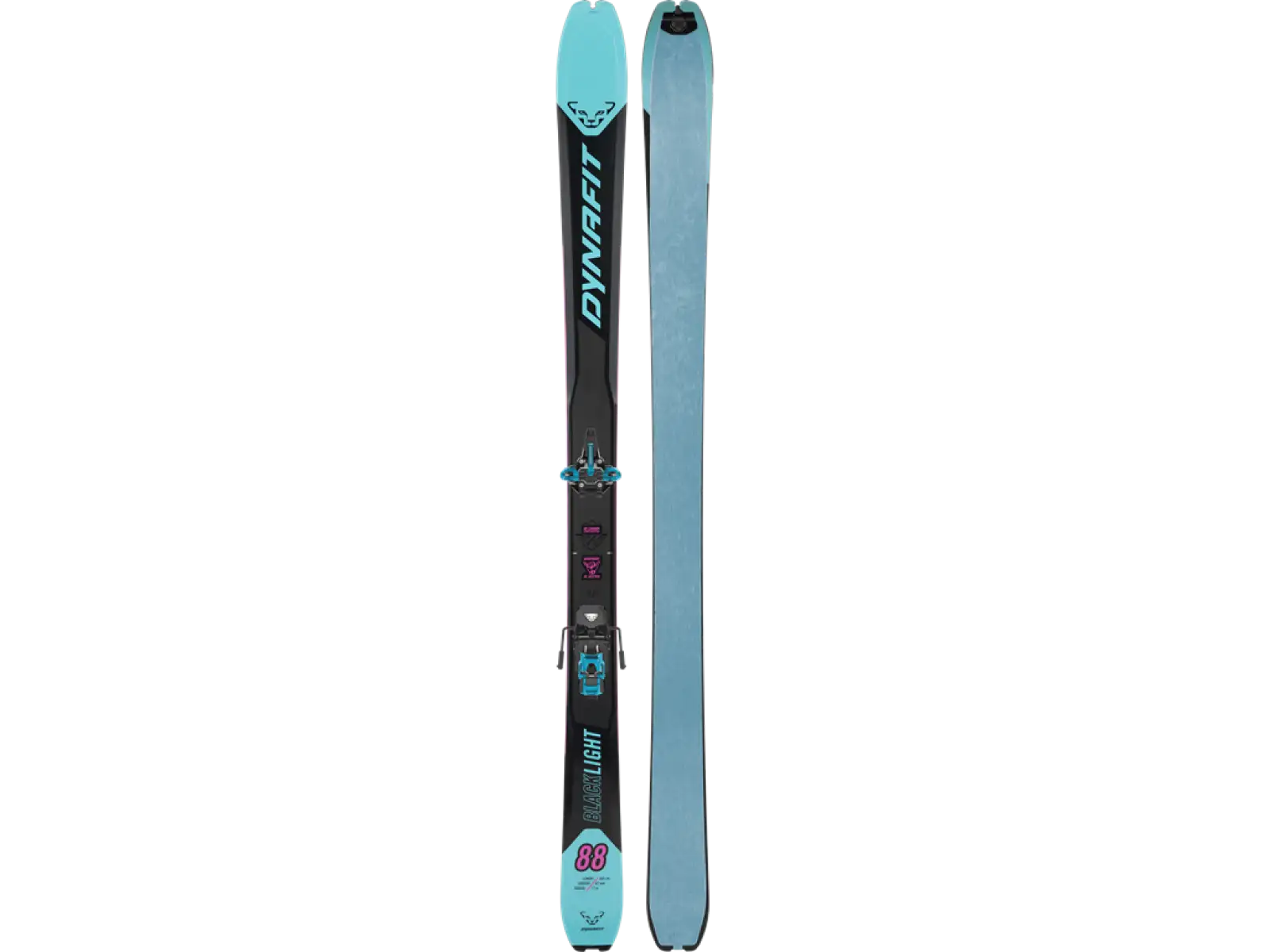 Dynafit Blacklight 88 Speed dámský skialpový set Silvretta Blue/Carbon Black