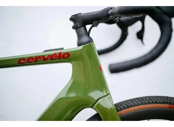 Cervélo Rouvida Force XPLR AXS 1 silniční elektrokolo Expedition Green