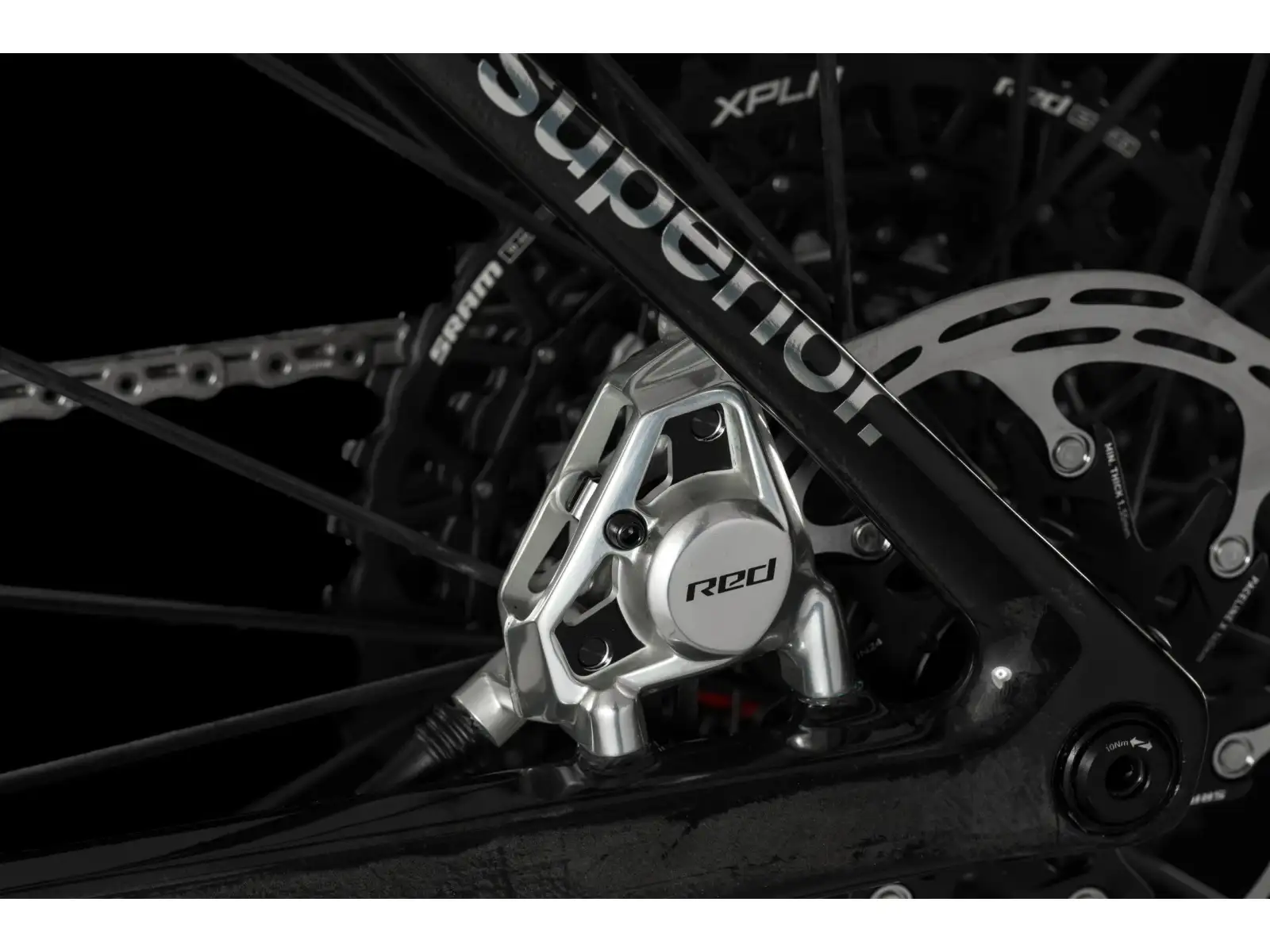 Superior XR 9.9 LTD gravel kolo Matte Carbon/Gloss Red