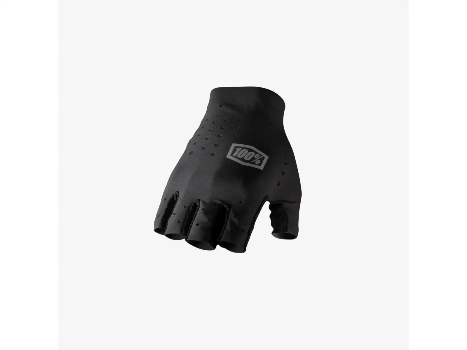 100% Sling krátkoprsté rukavice Black