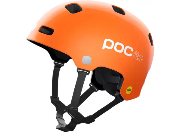 POC POCito Crane MIPS dětská přilba Fluorescent Orange