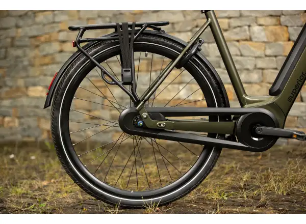 Superior eWAY 6.4 městské elektrokolo Matte Black