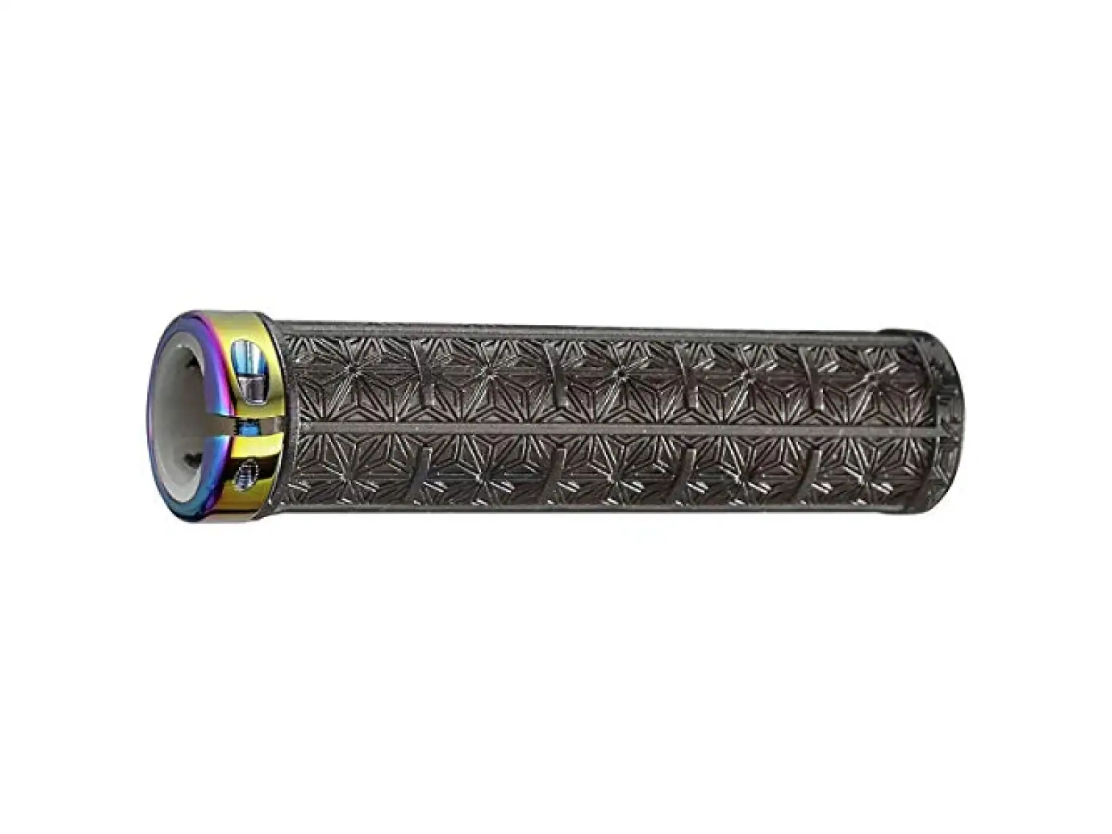Supacaz Grizips gripy Black Clear/Oil Slick Star Ringz