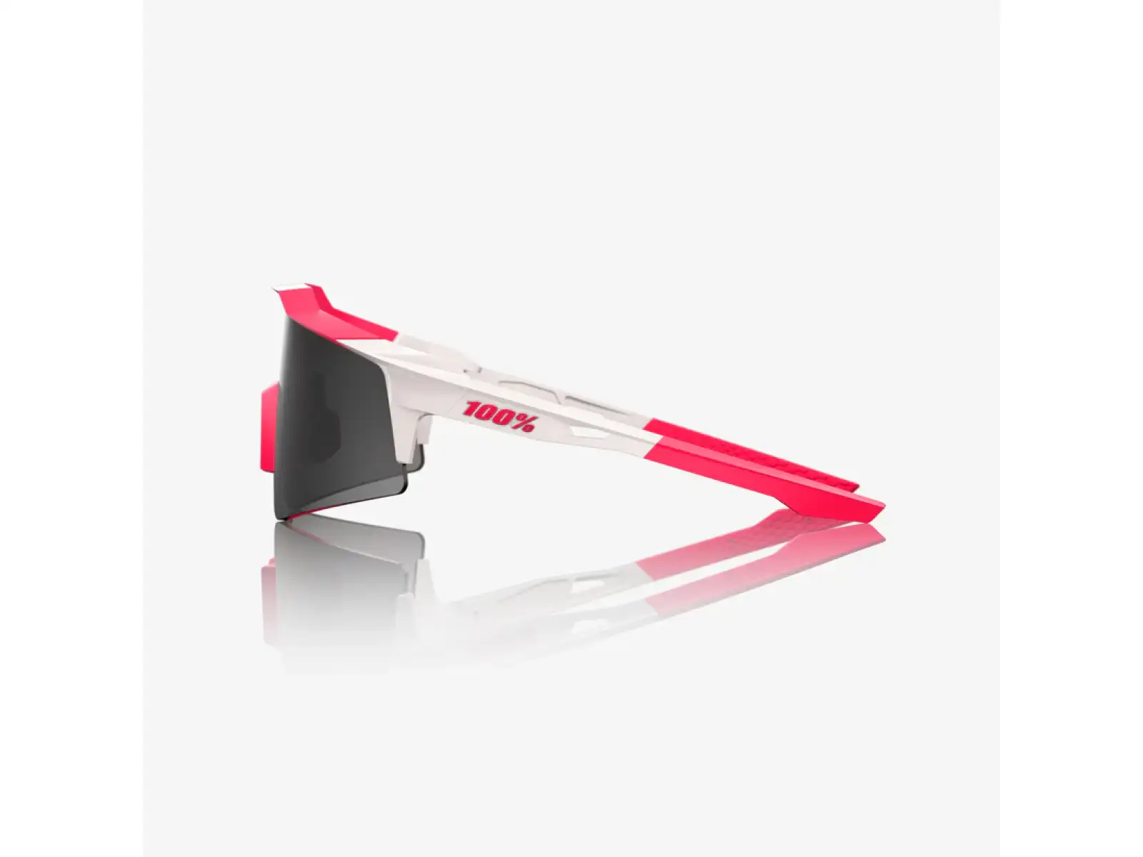 100% Speedcraft SL sluneční brýle Puddy Pink White/Smoke